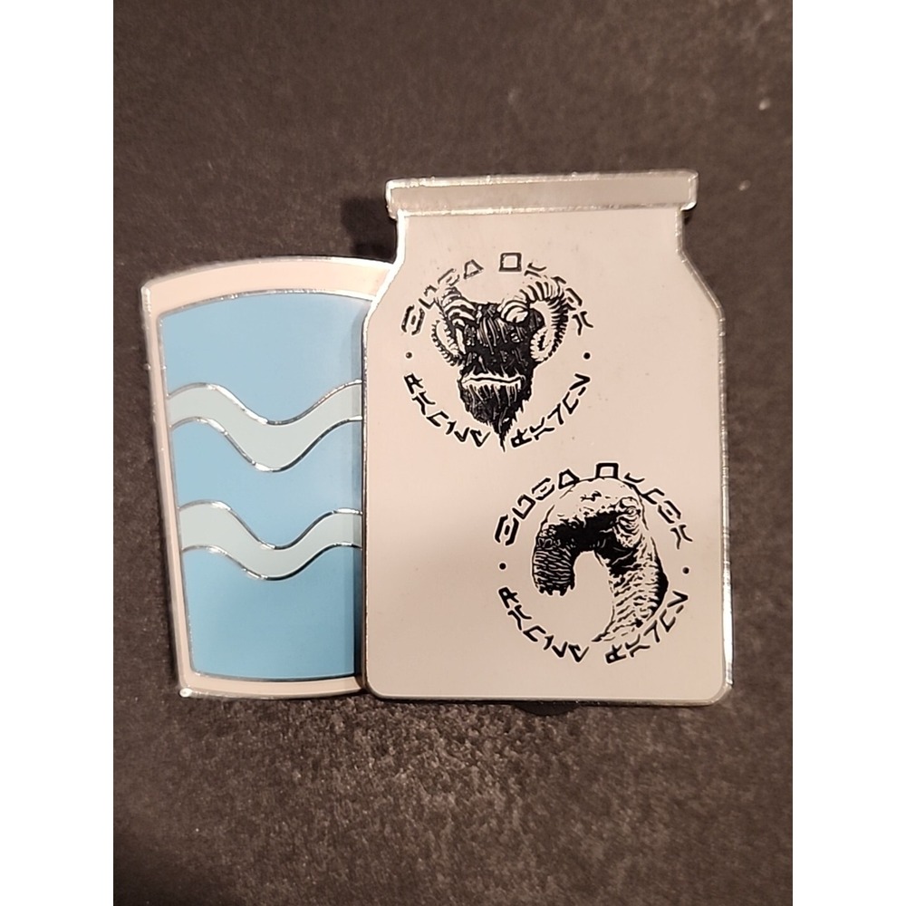 Disney Pin Star Wars Galaxys Edge Slider Bantha Blue & Green Milk LE 3000 164093 - Picture 2 of 4
